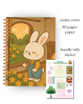 Load image into Gallery viewer, Bunny World Notebook