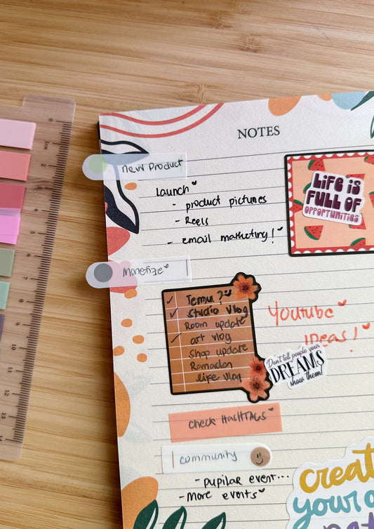 Sticky Notes Assorted Colors for Organization and Notes 001