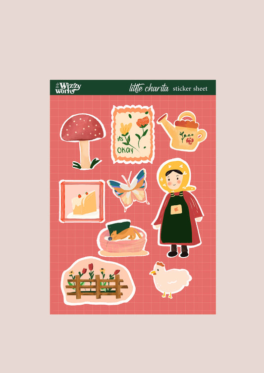 Little Charita Sticker Sheet