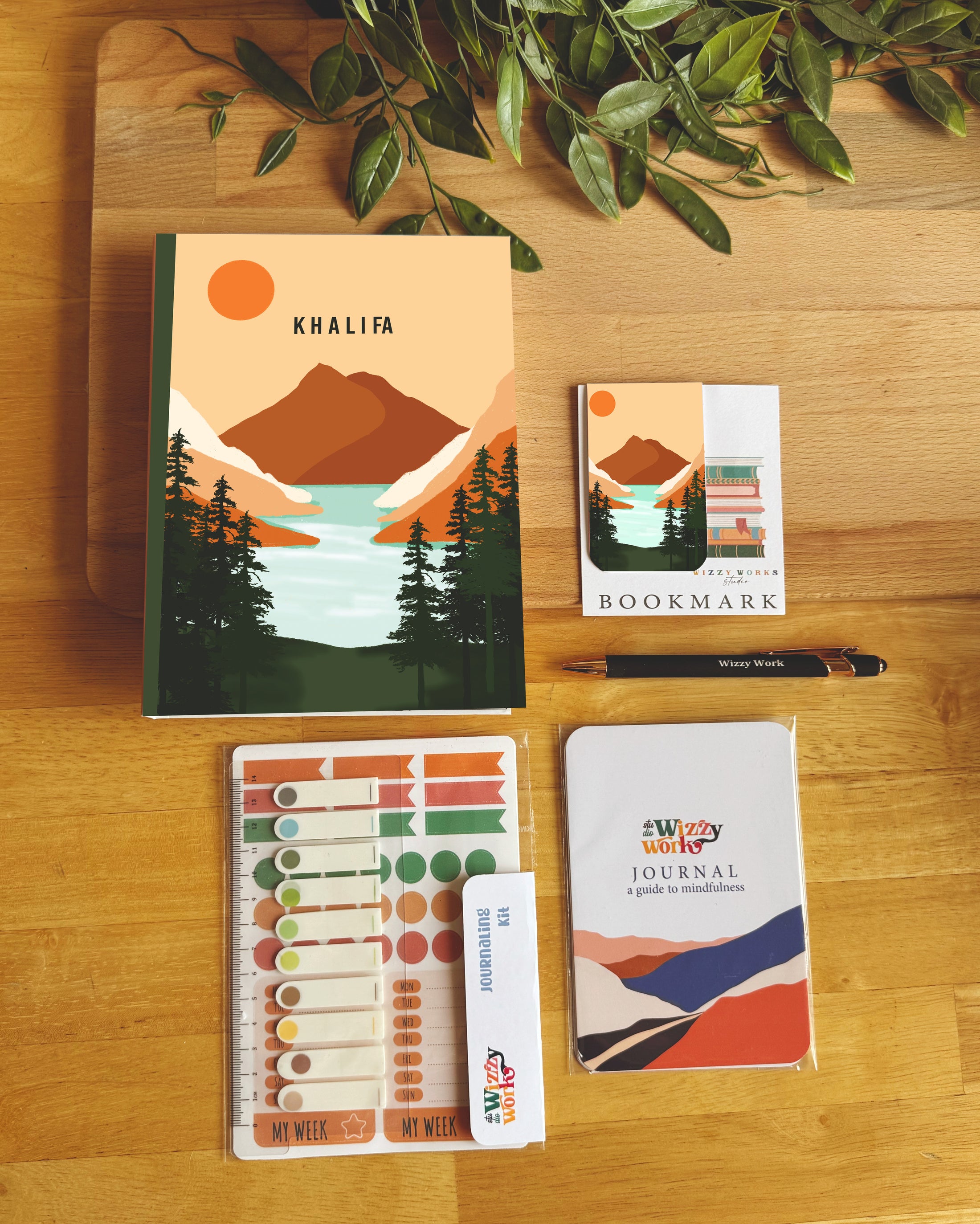 Between the Mountains Journaling Kit
