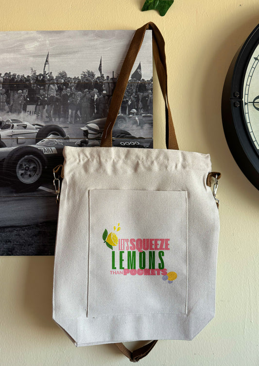 Motivational Lemons Tote Bag