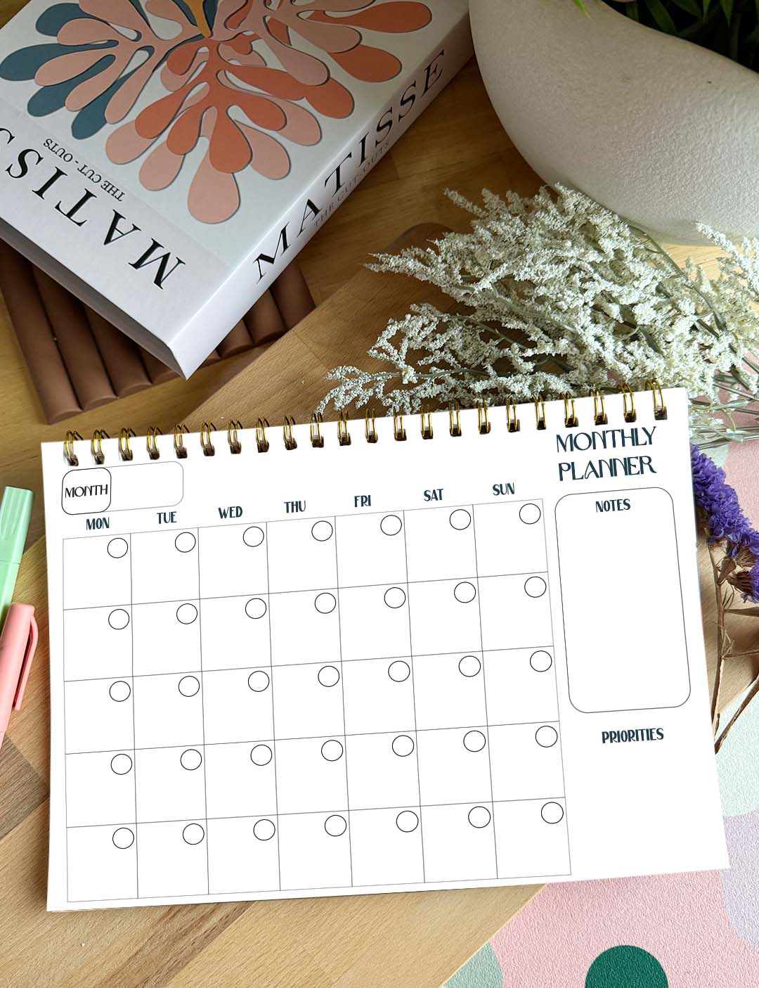 Magical Night Monthly Planner