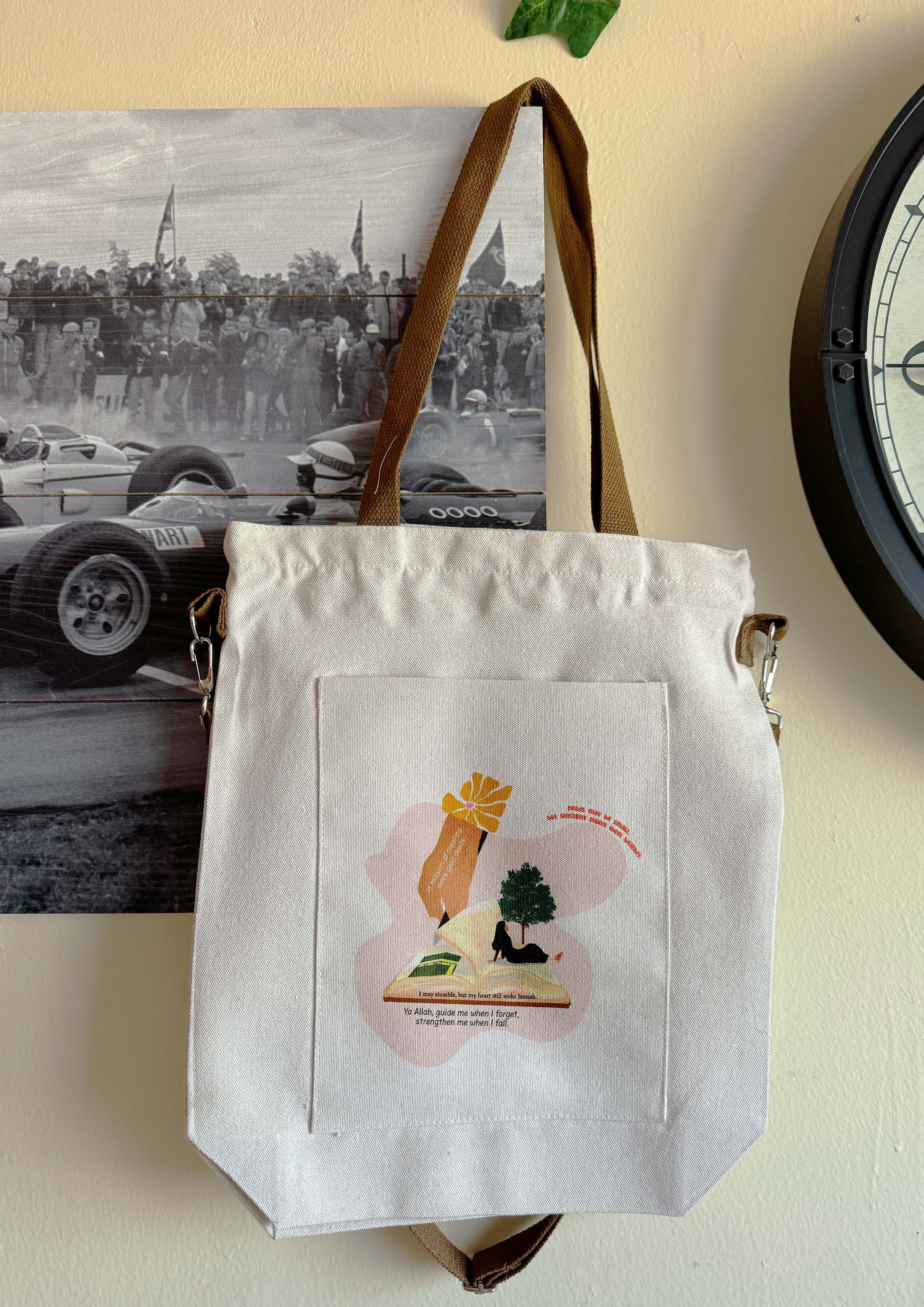 Muslim/Islam affirmation, motivation bag