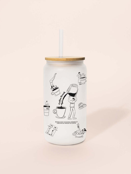 Coffee Addict  Mug Glass Ice coffee