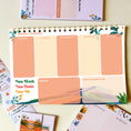 Load image into Gallery viewer, New Week,New Goals, New Me Weekly Planner