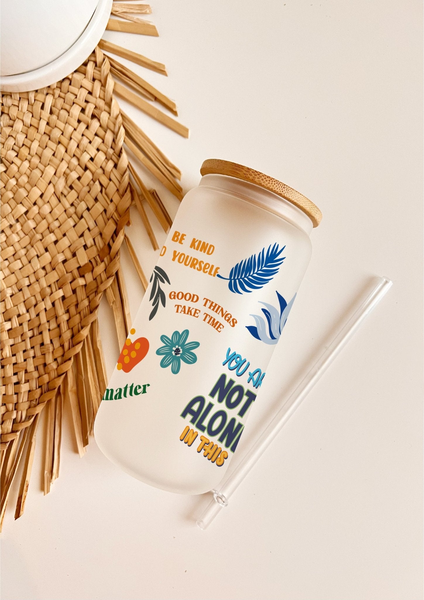 Daily Reminder Mug Glass - wizzywork