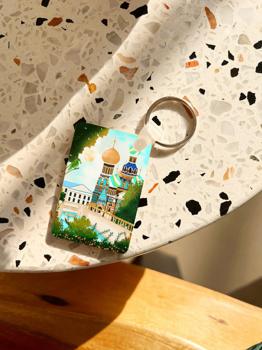 Russia Keychain