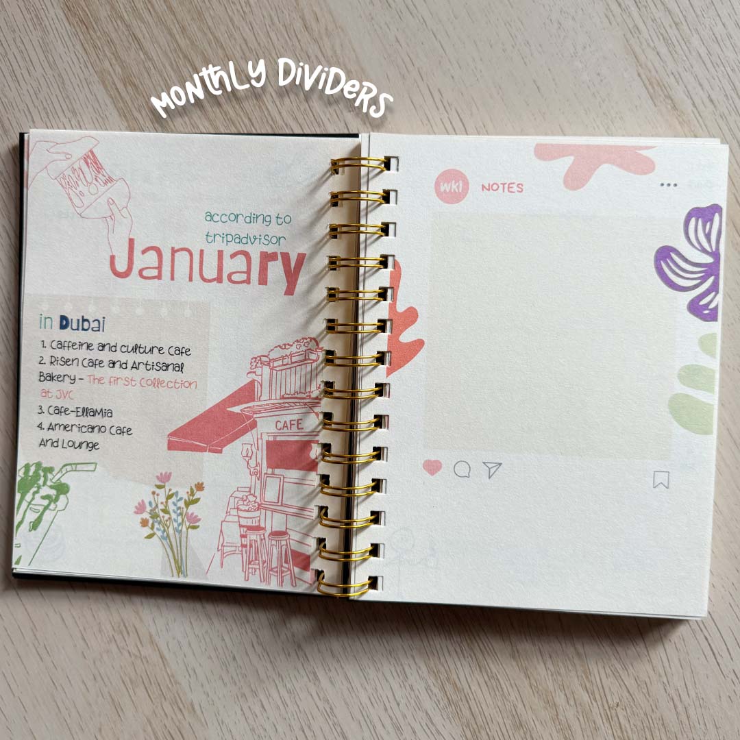 2026 PLANNER ❤️ - DATED COFFEE THEMED