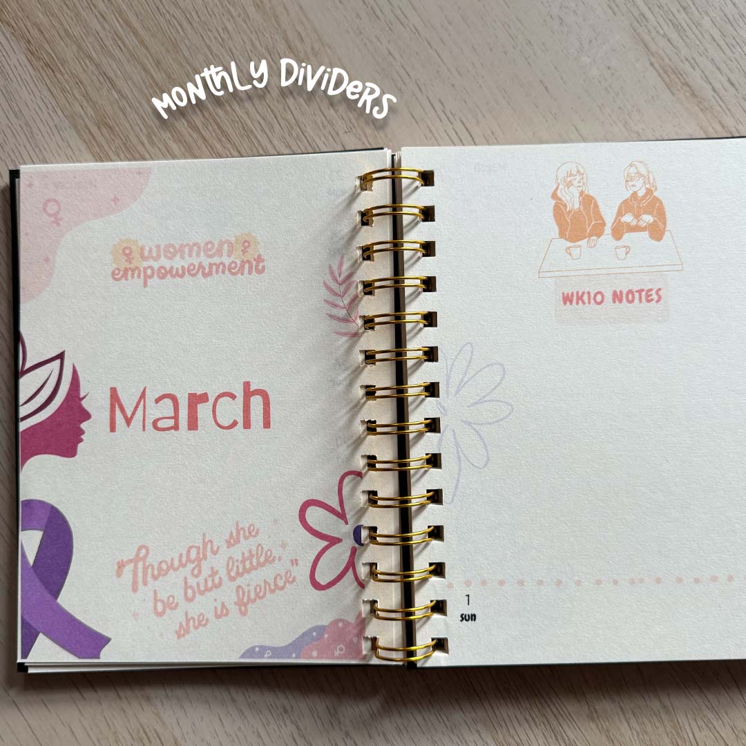 2026 PLANNER ❤️ - DATED COFFEE THEMED