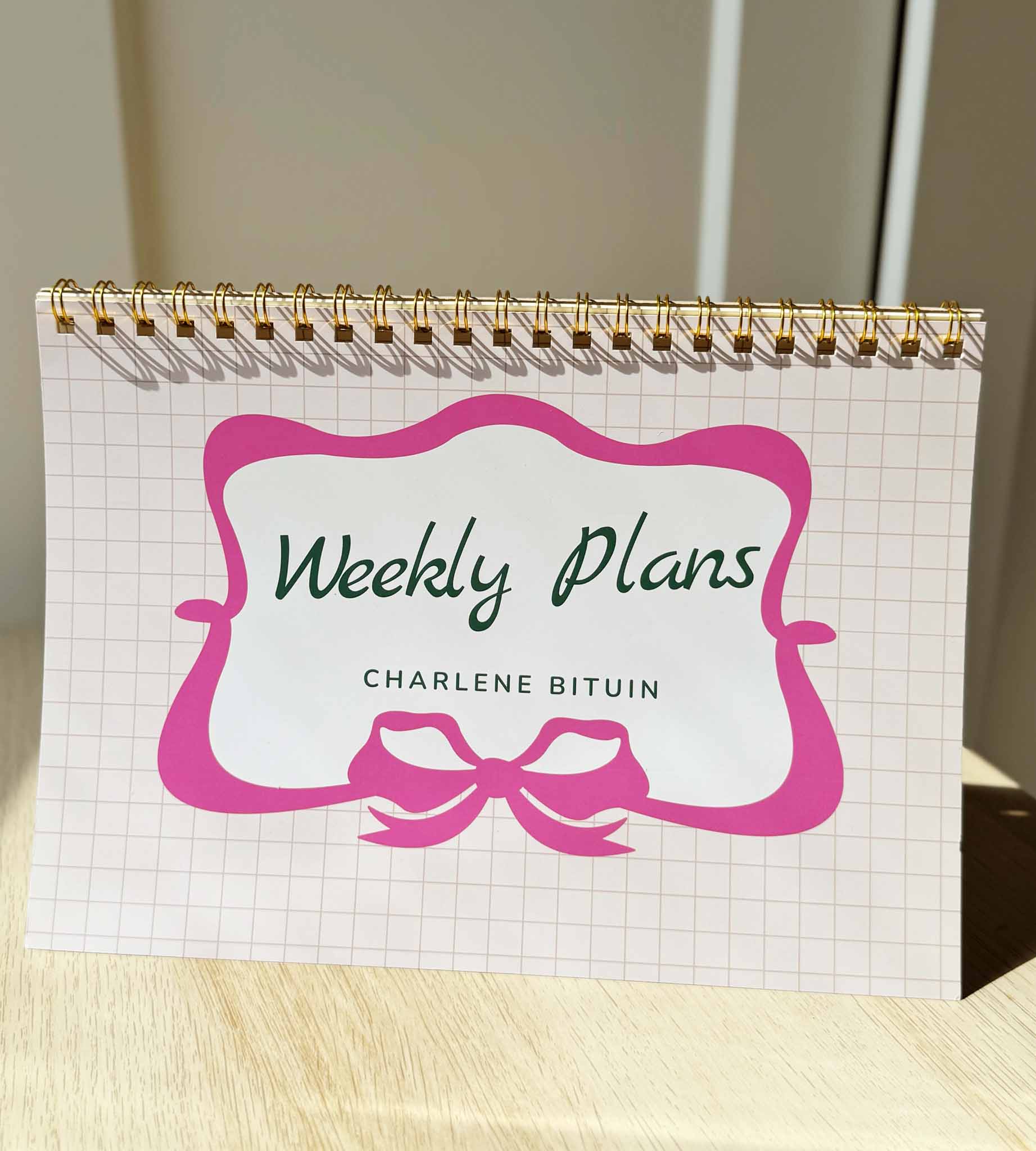 Ribbon  Weekly Planner