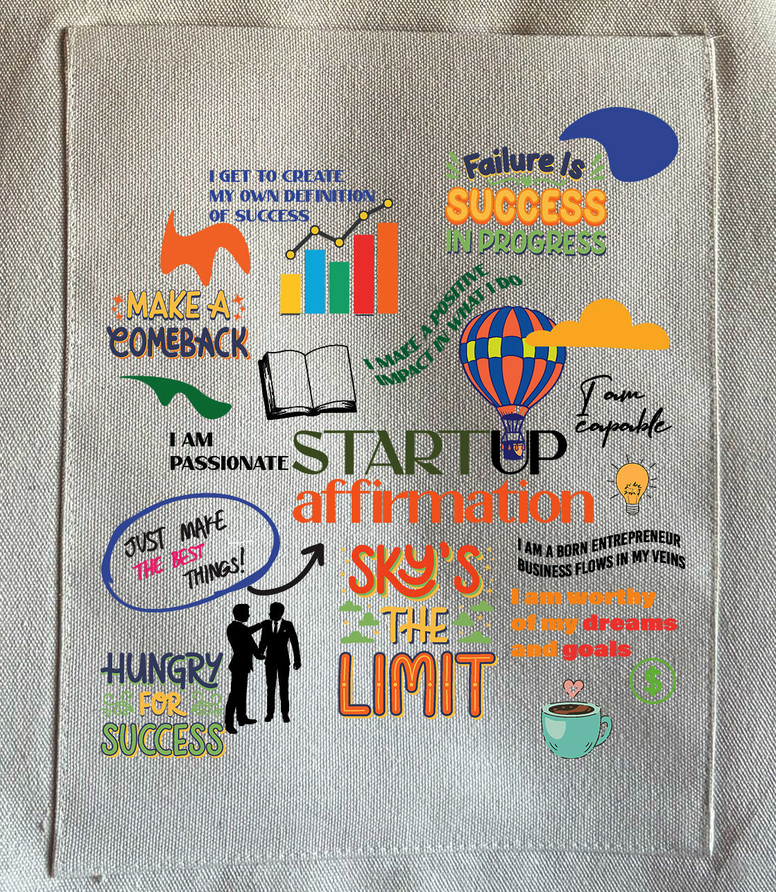 STARTUP AFFIRMATION BAG