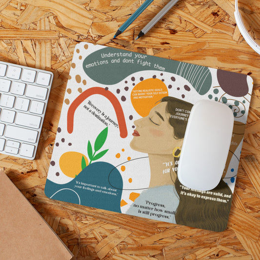 Mental Health Mouse pad , Desk Accessories , Office Accessories