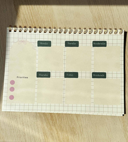Ribbon  Weekly Planner