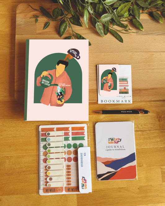 Fueled by coffee Motivational Journaling Kit