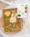 Load image into Gallery viewer, Bunny World Notebook
