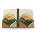 Load image into Gallery viewer, Boho style , Minimalistic Journaling Kit , Journal Lay Flat , Hardcover Journal
