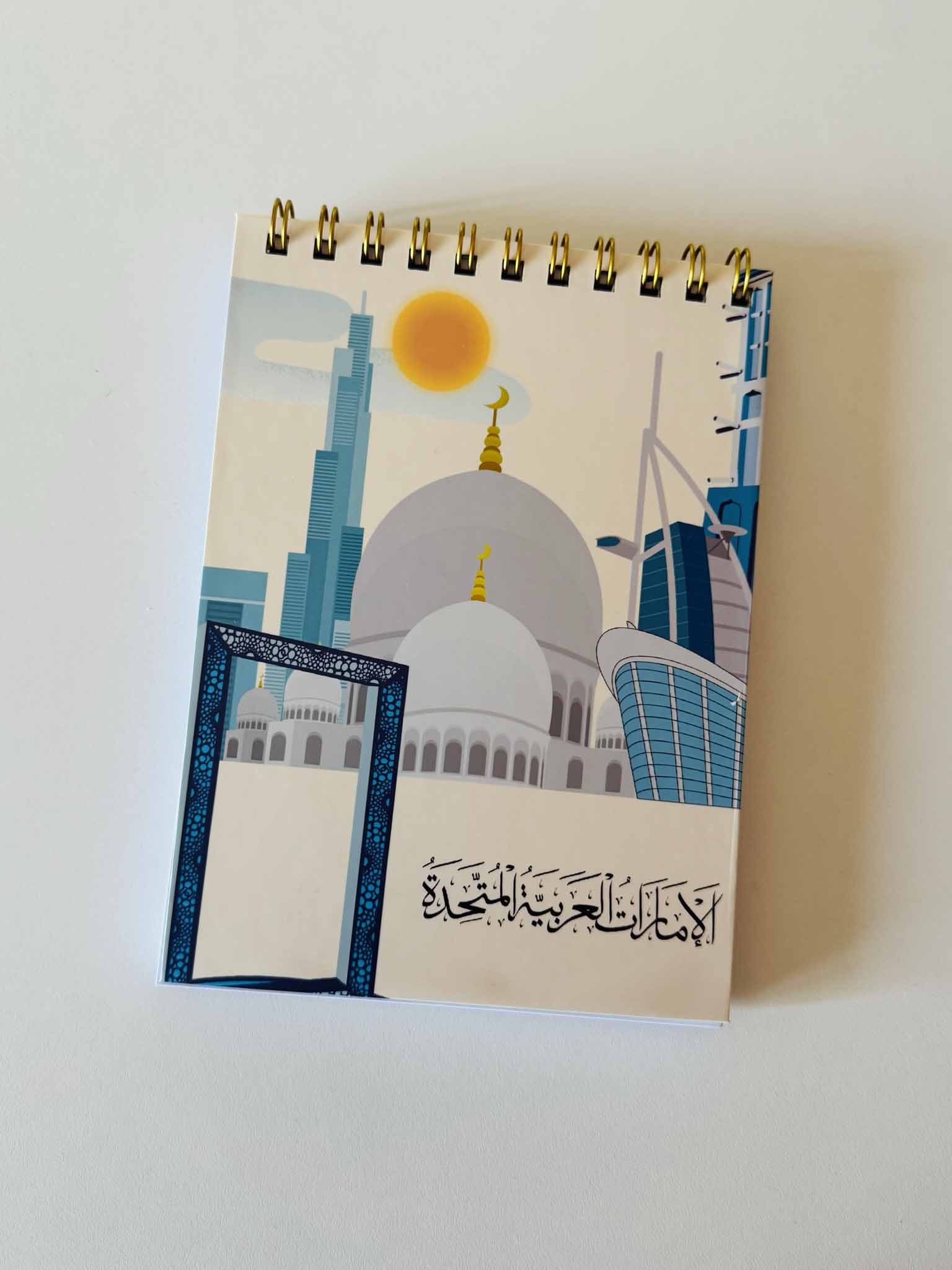 United Arab Emirates UAE NOTEPAD