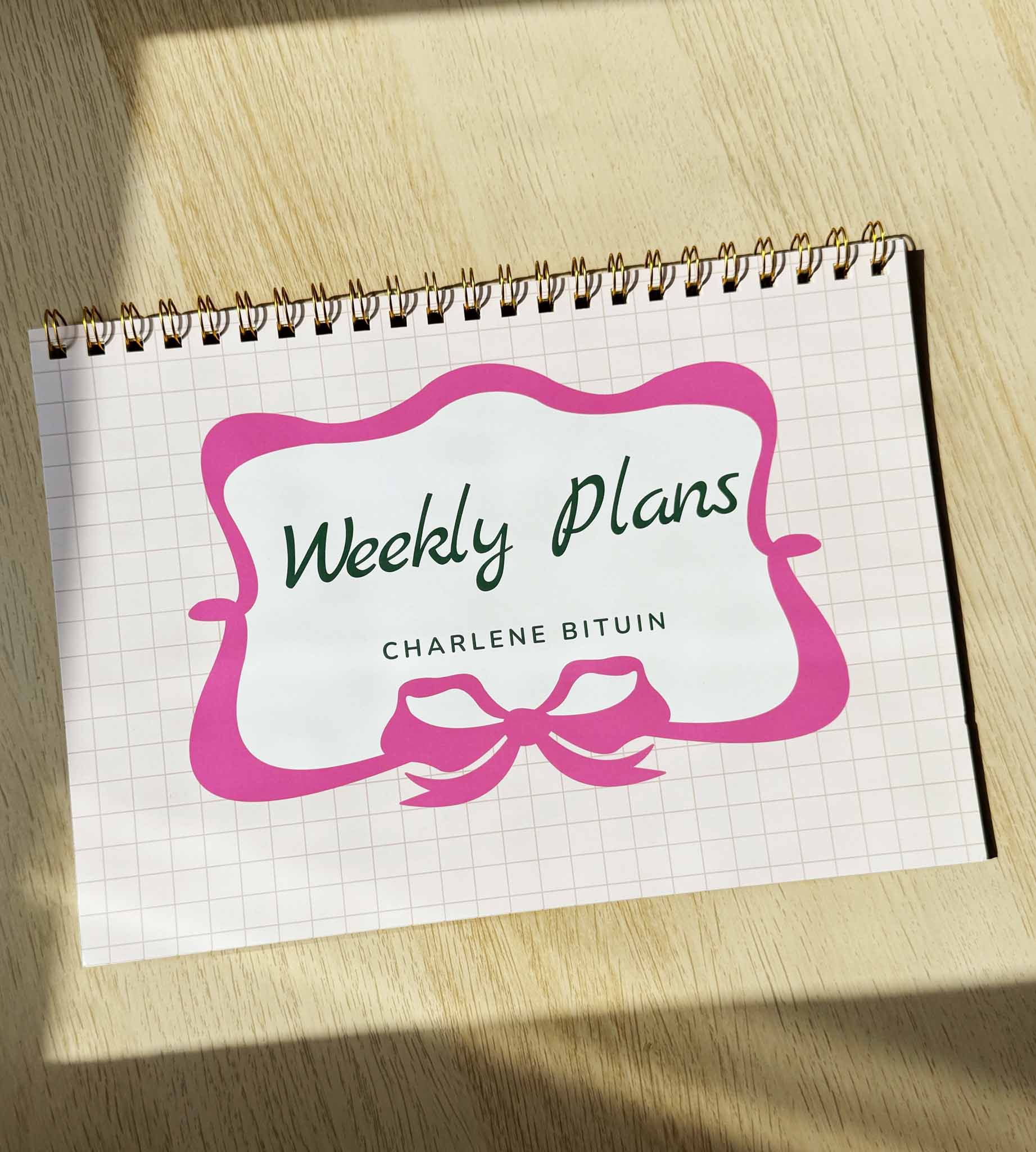 Ribbon  Weekly Planner