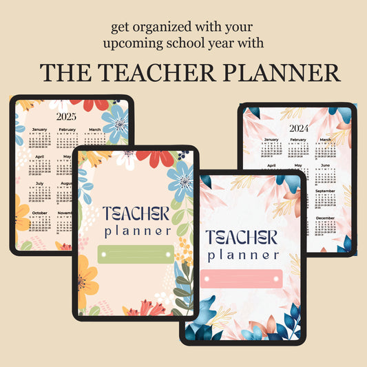 Teacher Planner SY 24-25 THE ULTIMATE BUNDLE PLANNER