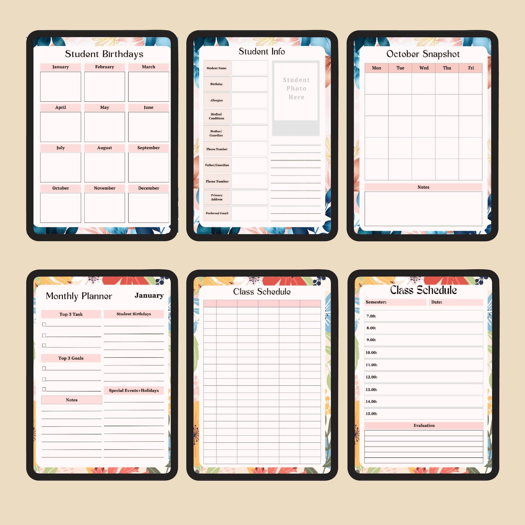 Teacher Planner SY 24-25 THE ULTIMATE BUNDLE PLANNER