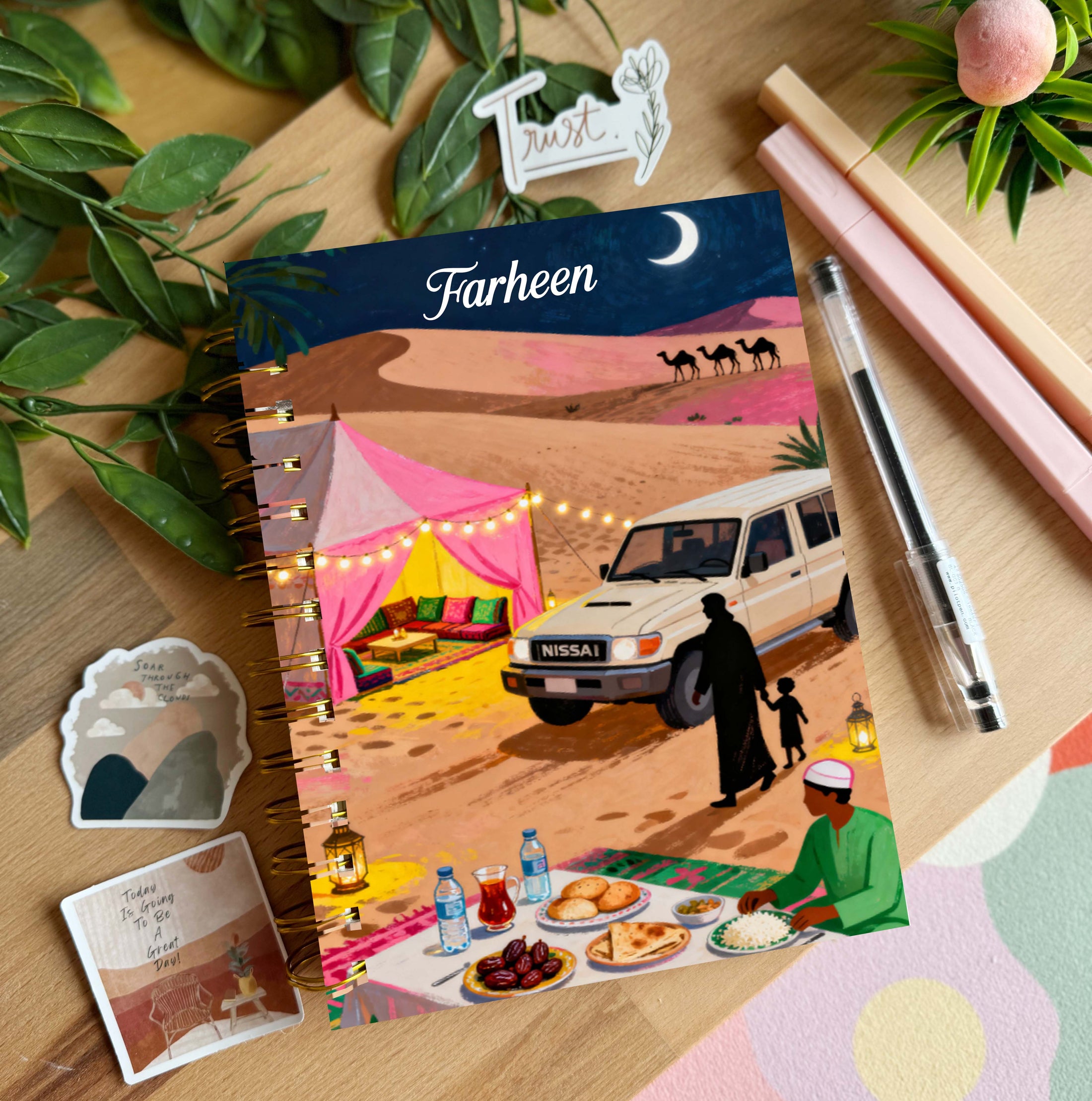 Arabian nights Gratitude Planner
