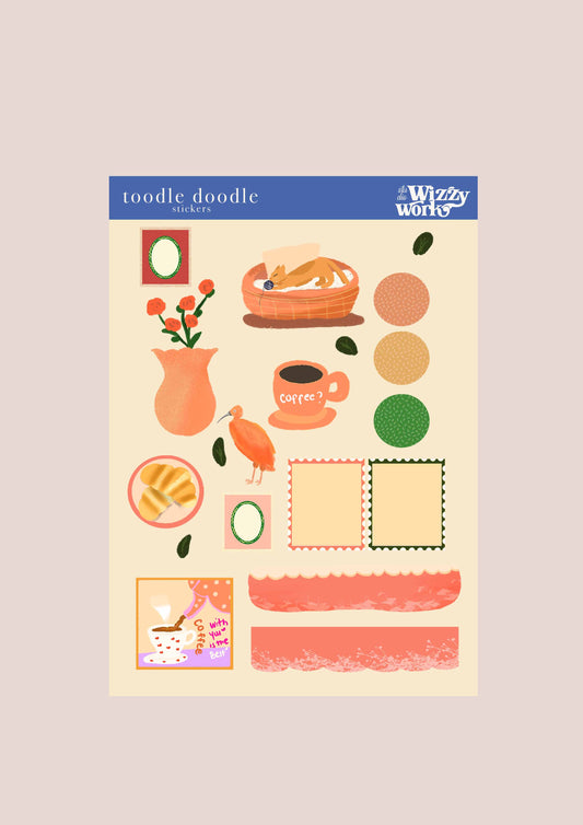 001 Toodle Doodle Sticker Sheet
