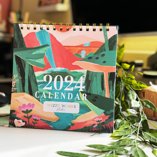 Desk Calendar 2024