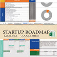 Load image into Gallery viewer, THE STARTUP ROADMAP ,BUSINESS WORKBOOK , FINANCIAL TRACKER , BUSINESS MODEL CANVAS
