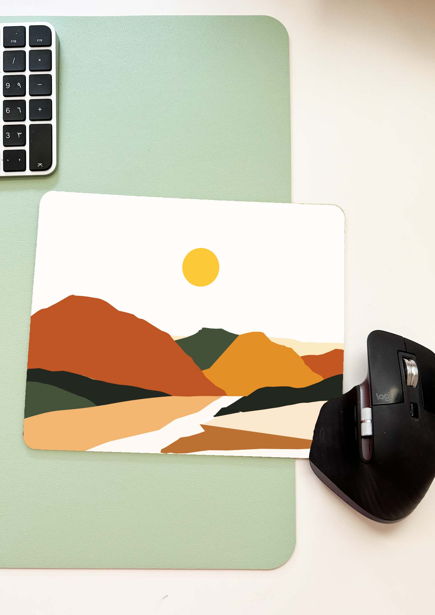 The Mountains mouse pad