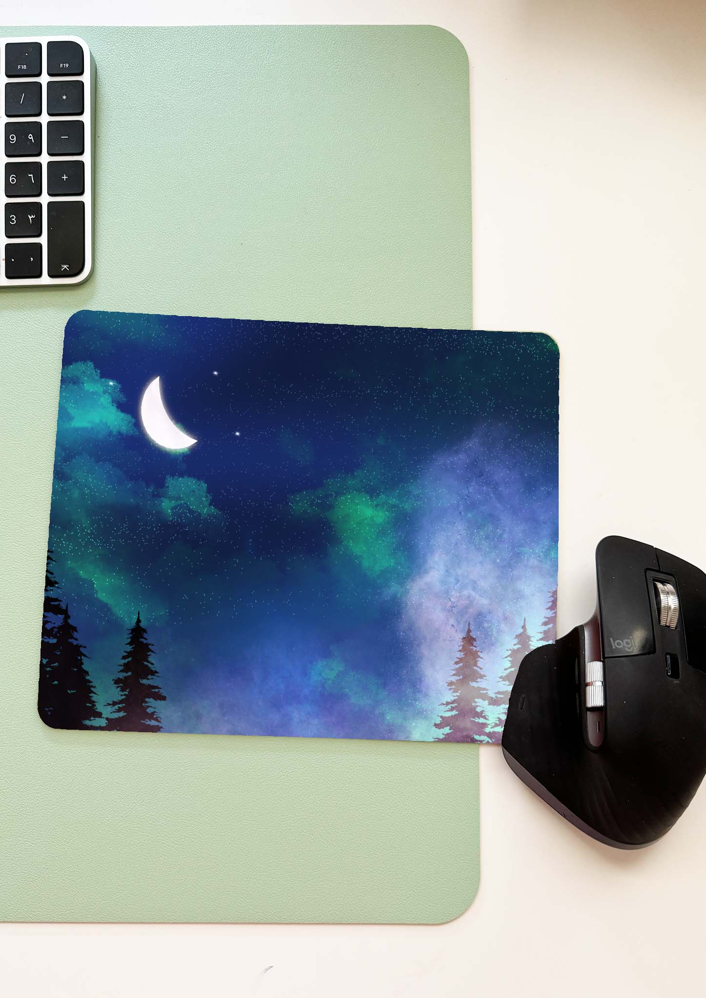 The Night Lights mouse pad