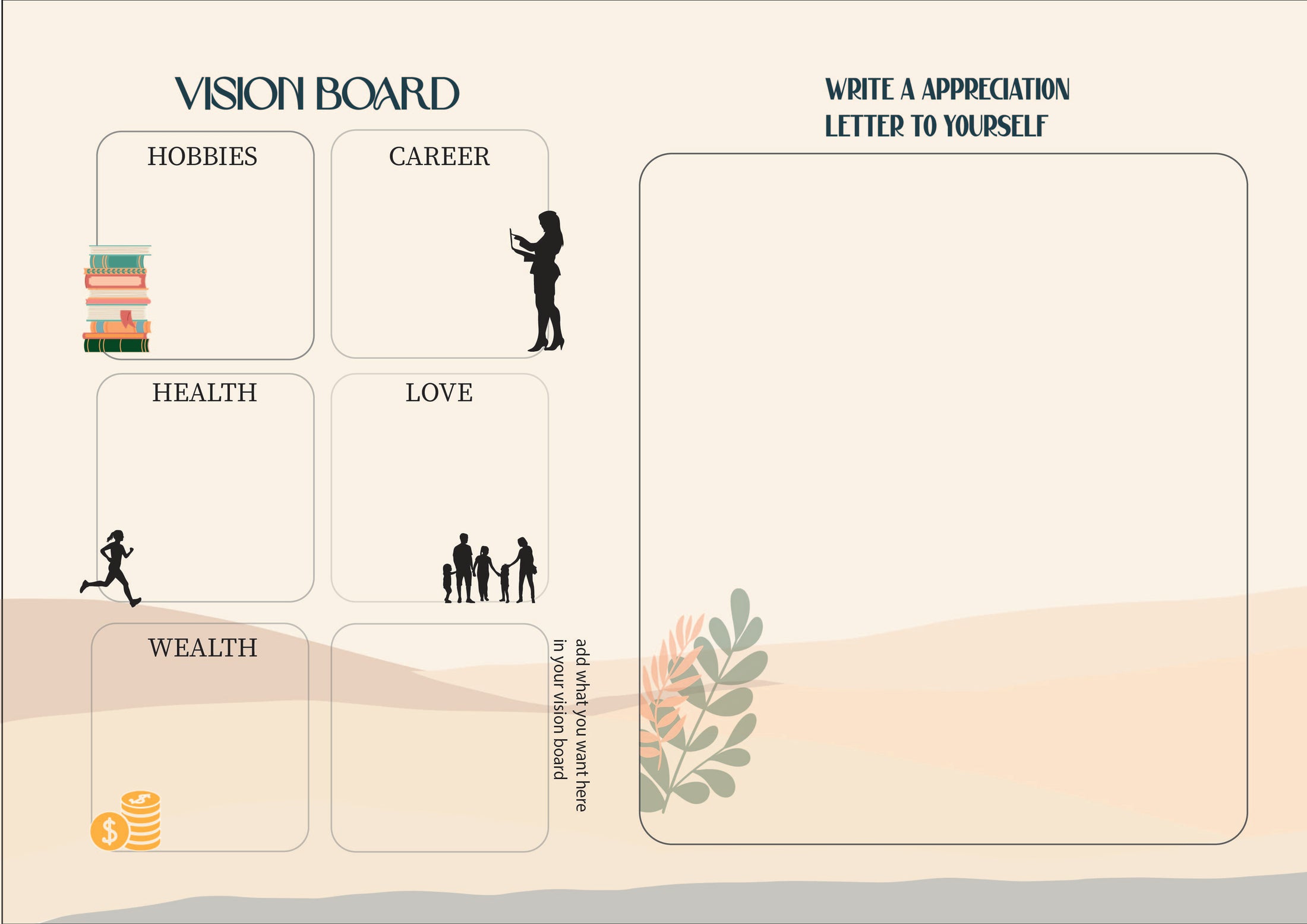 Arab neighborhood Monthly Planner