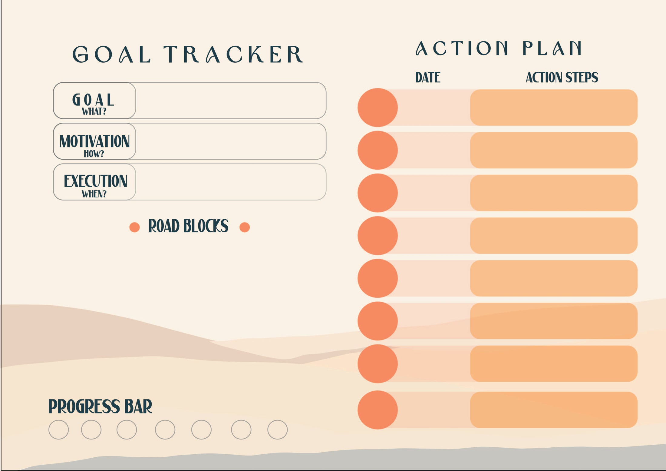 The Wolves Monthly Planner