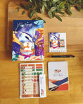 Load image into Gallery viewer, Whimsical Night Journaling Kit , Journal Lay Flat , Hardcover Journal
