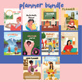 Load image into Gallery viewer, Printable Planners Templates Bundle UNDATED
