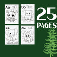 Load image into Gallery viewer, BUSY BOOKS COLORING ANIMAL ABC BOOK
