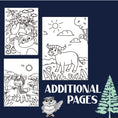 Load image into Gallery viewer, BUSY BOOKS COLORING ANIMAL ABC BOOK
