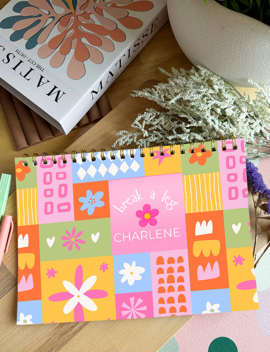 Personalize Pink Weekly Planner