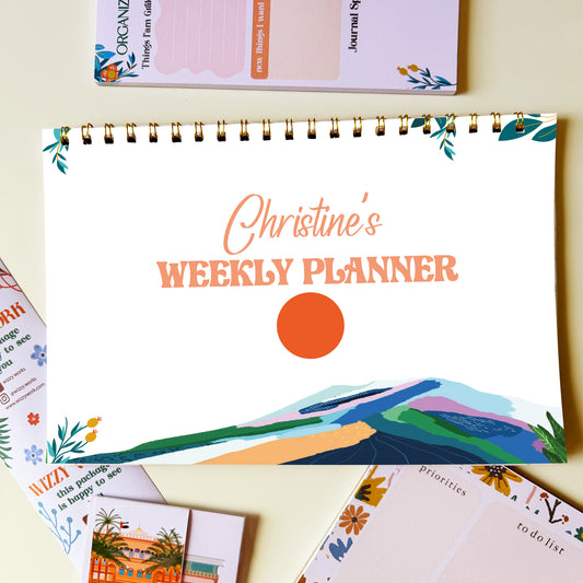 New Week,New Goals, New Me Weekly Planner