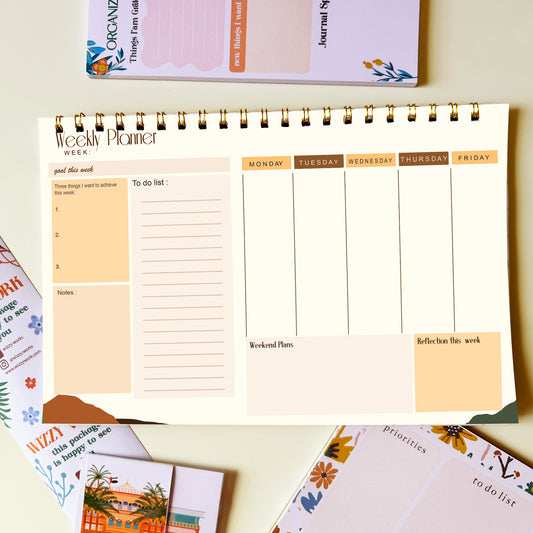 Tranquility Weekly Planner