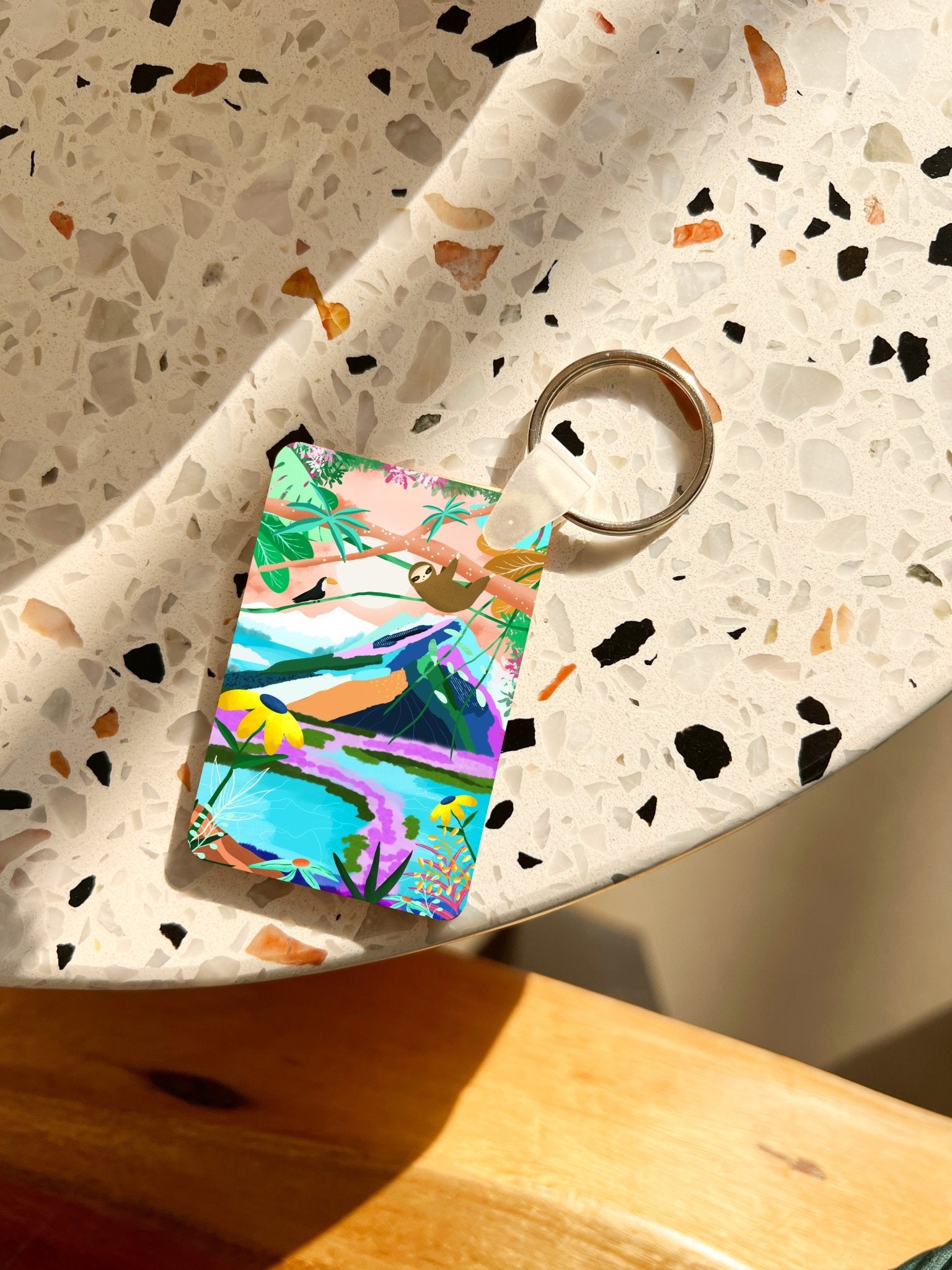 Lost Sloth Keychain – wizzywork