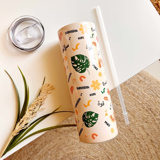 Strength , Hope , Peace 20 oz Tumbler